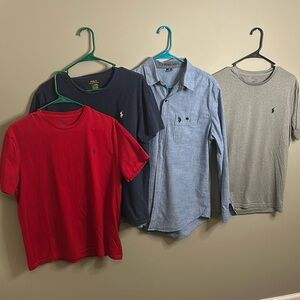 17. Polo Men’s M. 4 shirts!